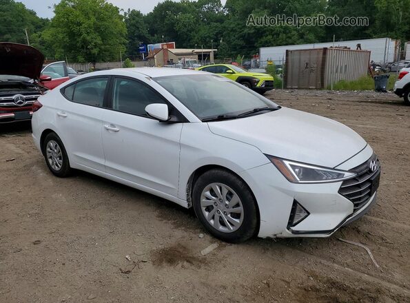 5NPD74LF0KH442402 2019 HYUNDAI ELANTRA White Առջևի աջ