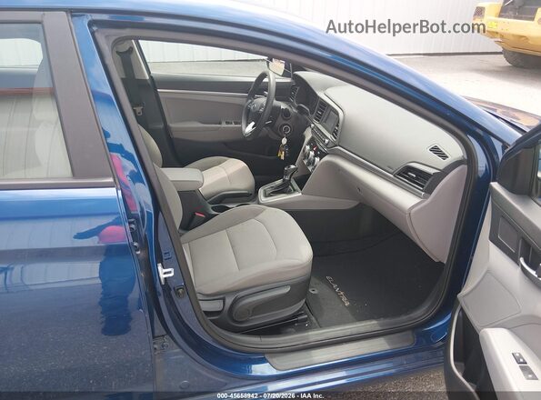 5NPD74LF0KH476890 2019 HYUNDAI ELANTRA Blue Vista interior delantera