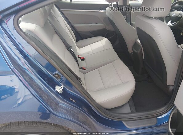 5NPD74LF0KH476890 2019 HYUNDAI ELANTRA Blue Vista de la etiqueta del VIN