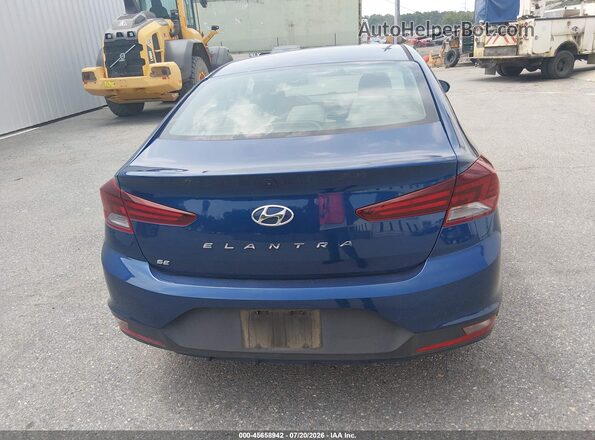 5NPD74LF0KH476890 2019 HYUNDAI ELANTRA Blue 