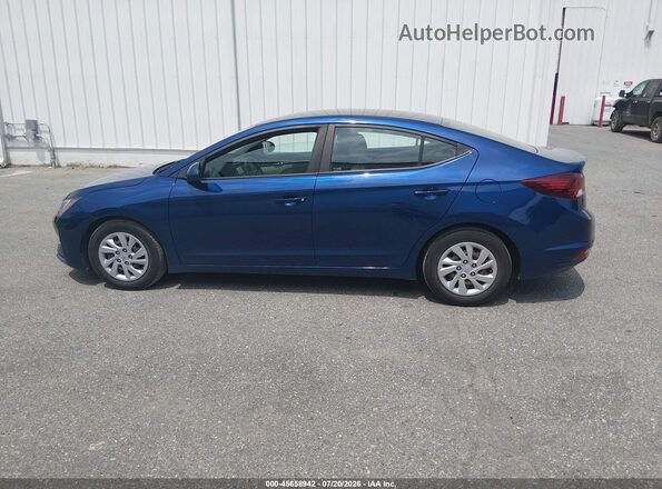 5NPD74LF0KH476890 2019 HYUNDAI ELANTRA Blue Vista interior de 360 grados