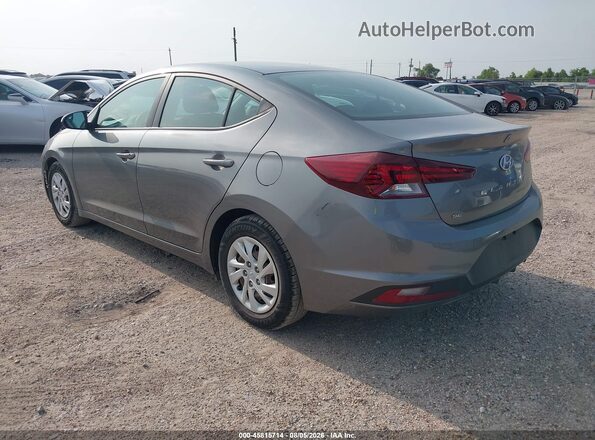 5NPD74LF0KH479708 2019 HYUNDAI ELANTRA Gray უკანა მარცხენა
