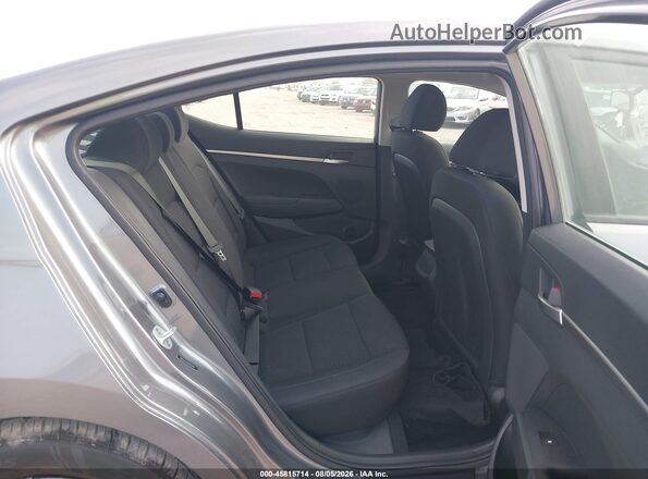 5NPD74LF0KH479708 2019 HYUNDAI ELANTRA Gray VIN კოდის სტიკერის ხედი