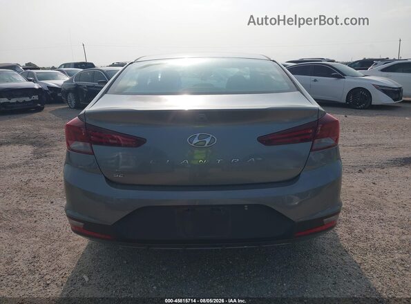 5NPD74LF0KH479708 2019 HYUNDAI ELANTRA Gray 