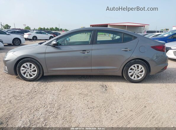 5NPD74LF0KH479708 2019 HYUNDAI ELANTRA Gray სალონის 360-გრადუსიანი ხედი