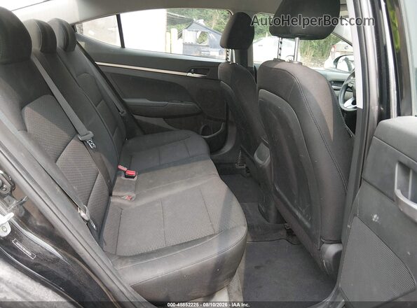 5NPD74LF0KH480034 2019 HYUNDAI ELANTRA Black Вид наклейки з VIN-кодом