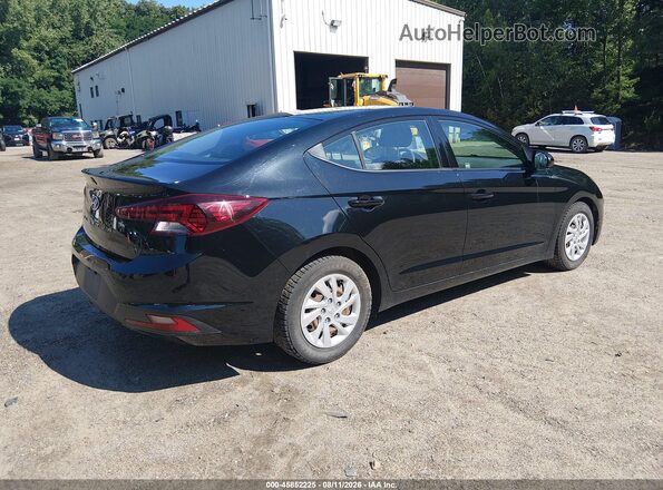 5NPD74LF0KH480034 2019 HYUNDAI ELANTRA Black Задня права чверть