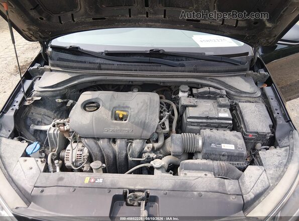 5NPD74LF0KH480034 2019 HYUNDAI ELANTRA Black Вид ззаду