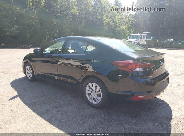5NPD74LF0KH480034 2019 HYUNDAI ELANTRA Black Задня ліва чверть