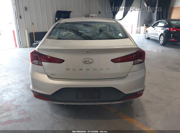 5NPD74LF0KH485962 2019 HYUNDAI ELANTRA Серебряный 