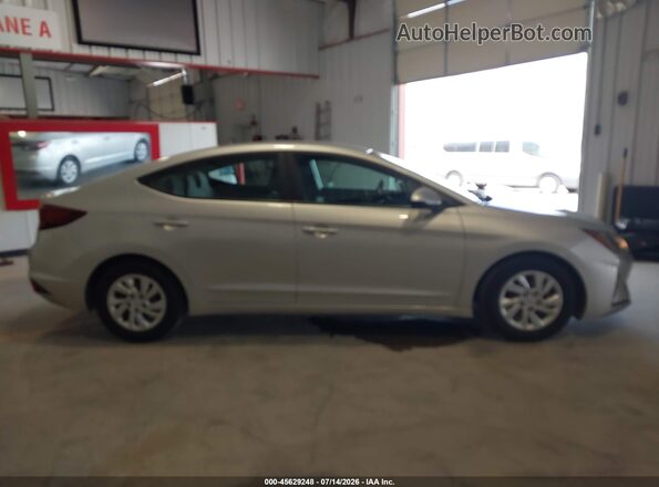 5NPD74LF0KH485962 2019 HYUNDAI ELANTRA Серебряный Панорамный вид салона 360°