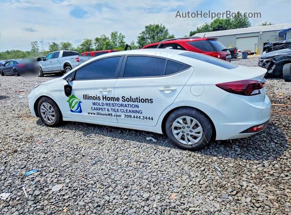 5NPD74LF0KH486240 2019 HYUNDAI ELANTRA White Rear left