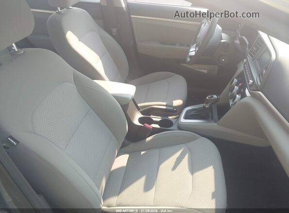 5NPD74LF0KH489526 2019 HYUNDAI ELANTRA Gray Սալոնի դիմացի տեսք