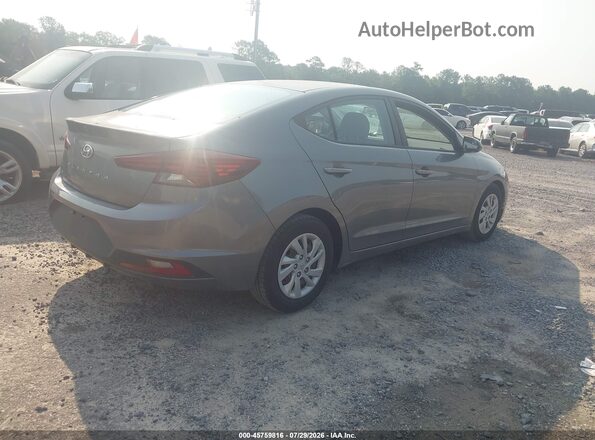 5NPD74LF0KH489526 2019 HYUNDAI ELANTRA Gray Հետևի աջ