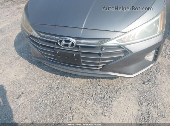5NPD74LF0KH489526 2019 HYUNDAI ELANTRA Gray Սալոնի 360 աստիճան տեսք