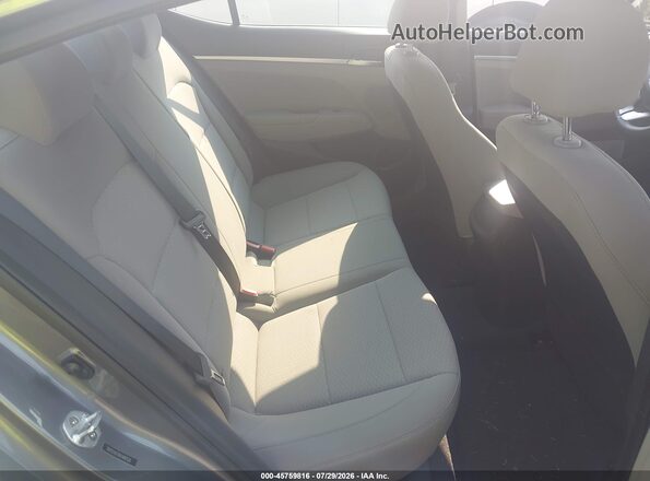5NPD74LF0KH489526 2019 HYUNDAI ELANTRA Gray VIN կոդի պիտակի տեսք