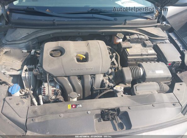 5NPD74LF0KH489526 2019 HYUNDAI ELANTRA Gray Հետևի տեսք