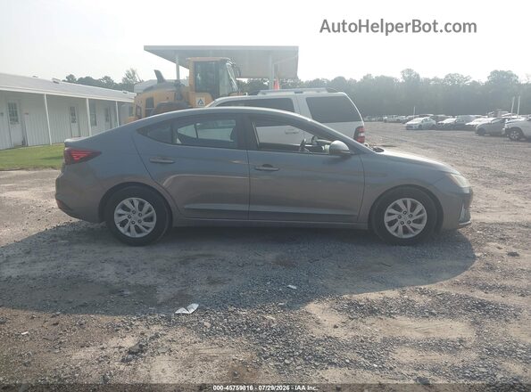 5NPD74LF0KH489526 2019 HYUNDAI ELANTRA Gray 