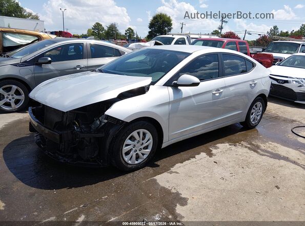 5NPD74LF0LH513342 2020 HYUNDAI ELANTRA Серебряный Передняя левая четверть