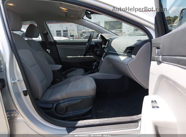 5NPD74LF0LH513342 2020 HYUNDAI ELANTRA Серебряный Вид салона спереди