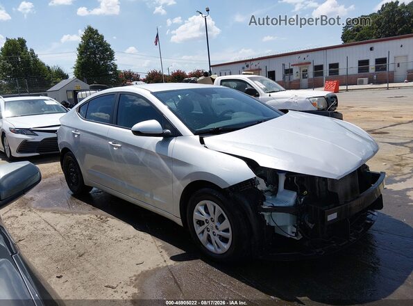 5NPD74LF0LH513342 2020 HYUNDAI ELANTRA Серебряный Панорамный вид салона 360°