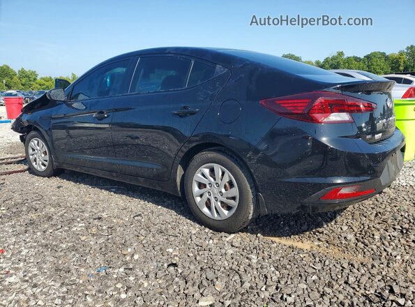 5NPD74LF0LH530058 2020 HYUNDAI ELANTRA Black Trasero izquierdo