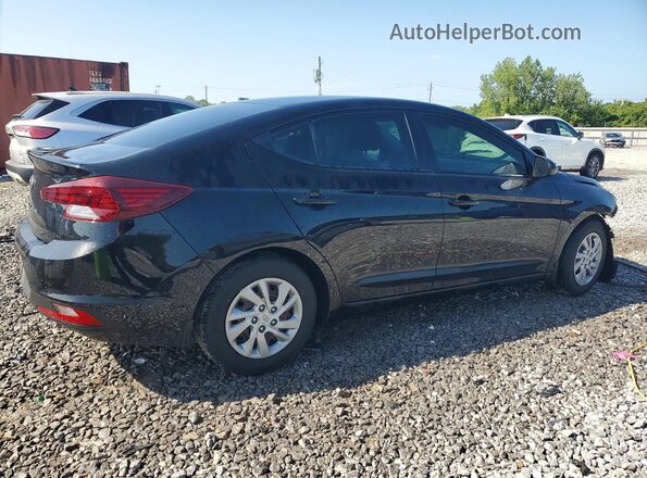 5NPD74LF0LH530058 2020 HYUNDAI ELANTRA Black Trasero derecho