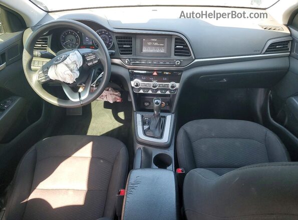 5NPD74LF0LH530058 2020 HYUNDAI ELANTRA Black Vista del salpicadero