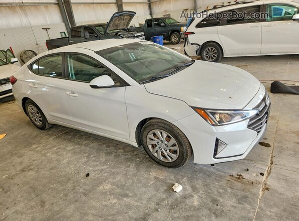 5NPD74LF0LH580927 2020 HYUNDAI ELANTRA White Front right