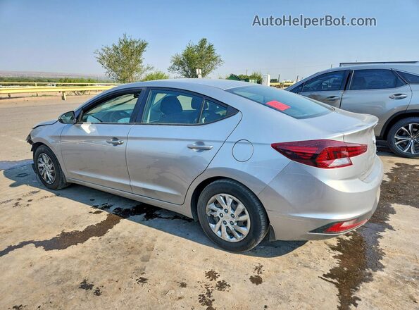 5NPD74LF0LH589496 2020 HYUNDAI ELANTRA Silver Rear left