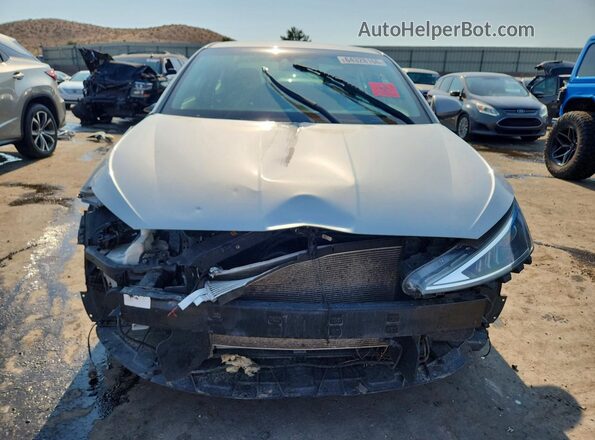 5NPD74LF0LH589496 2020 HYUNDAI ELANTRA Silver Front view