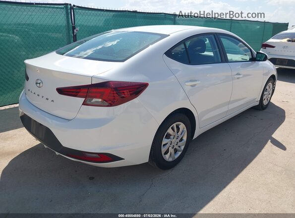 5NPD74LF0LH600240 2020 HYUNDAI ELANTRA White უკანა მარჯვენა