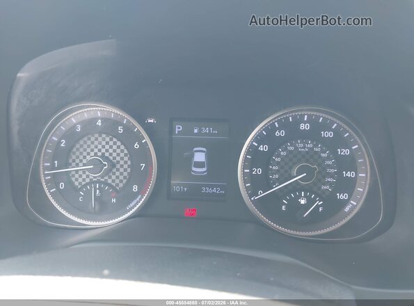 5NPD74LF0LH600240 2020 HYUNDAI ELANTRA White უკანა სავარძლების ხედი