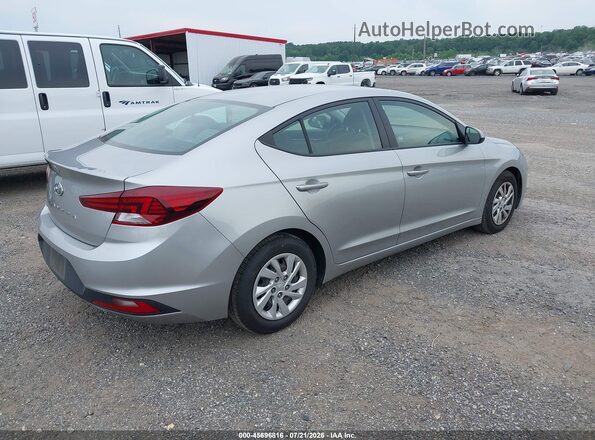 5NPD74LF0LH600884 2020 HYUNDAI ELANTRA Серебряный Задняя правая четверть