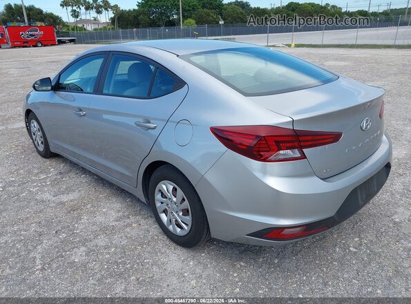 5NPD74LF0LH602084 2020 HYUNDAI ELANTRA Silver Հետևի ձախ