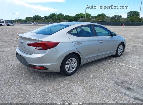 5NPD74LF0LH602084 2020 HYUNDAI ELANTRA Silver Հետևի աջ
