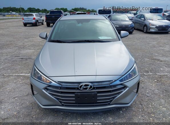 5NPD74LF0LH602084 2020 HYUNDAI ELANTRA Silver Սարքավորումների վահանակի տեսք