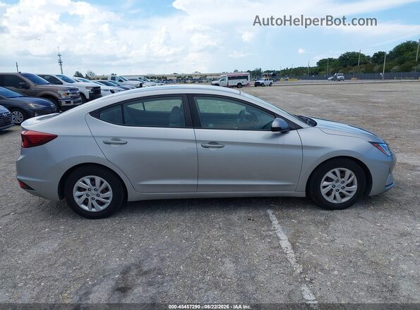 5NPD74LF0LH602084 2020 HYUNDAI ELANTRA Silver Սալոնի հետևի տեսք
