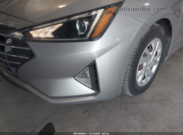 5NPD74LF0LH602988 2020 HYUNDAI ELANTRA Silver Vista frontal