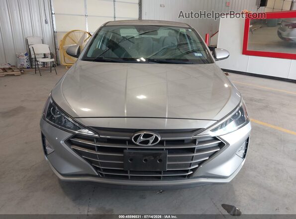 5NPD74LF0LH602988 2020 HYUNDAI ELANTRA Silver Vista interior trasera