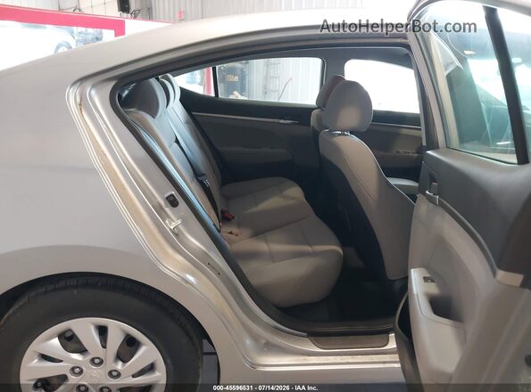 5NPD74LF0LH602988 2020 HYUNDAI ELANTRA Silver Vista de la etiqueta del VIN