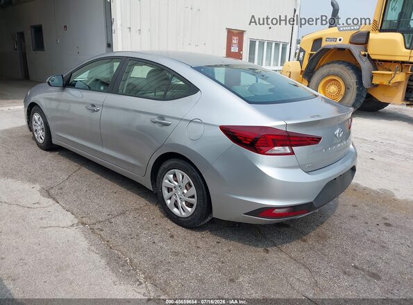 5NPD74LF0LH603543 2020 HYUNDAI ELANTRA Серебряный Задняя левая четверть
