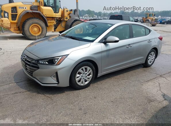 5NPD74LF0LH603543 2020 HYUNDAI ELANTRA Серебряный Передняя левая четверть