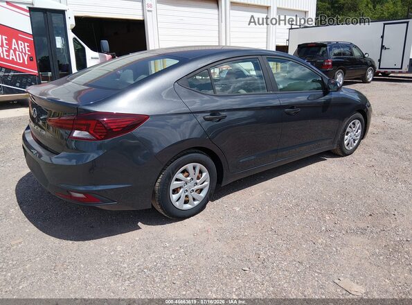 5NPD74LF0LH608791 2020 HYUNDAI ELANTRA Gray Trasero derecho