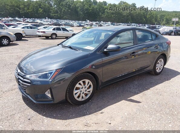5NPD74LF0LH608791 2020 HYUNDAI ELANTRA Gray Vista tres cuartos delantera izquierda