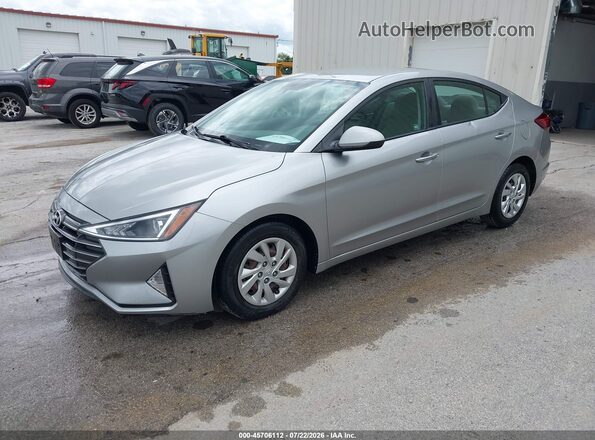 5NPD74LF0LH608824 2020 HYUNDAI ELANTRA Gray Przód lewy