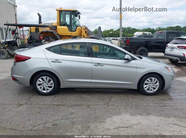 5NPD74LF0LH608824 2020 HYUNDAI ELANTRA Gray Widok wnętrza z tyłu