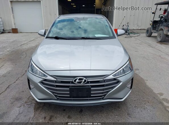 5NPD74LF0LH608824 2020 HYUNDAI ELANTRA Gray Widok zestawu wskaźników