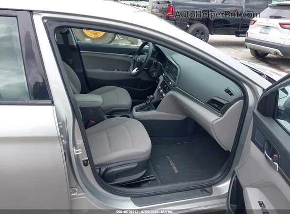 5NPD74LF0LH608824 2020 HYUNDAI ELANTRA Gray Widok wnętrza z przodu