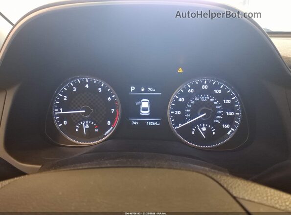 5NPD74LF0LH608824 2020 HYUNDAI ELANTRA Gray Widok tylnych siedzeń